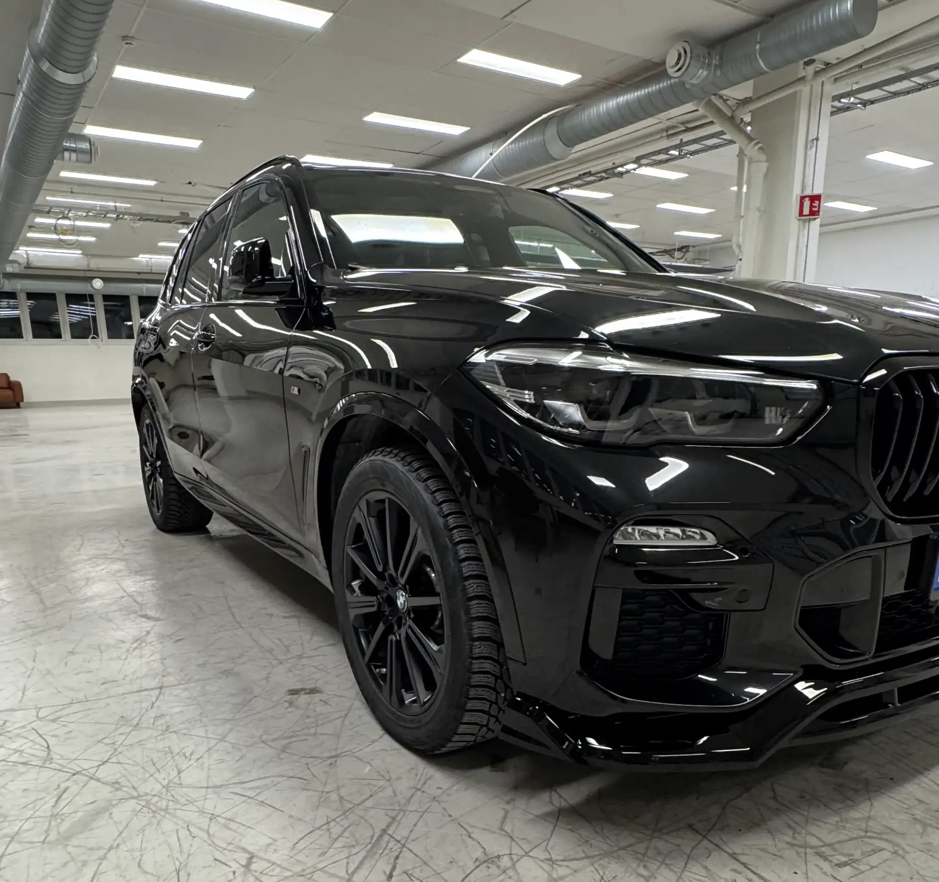 Detailing resultat – nærbilde av lakk